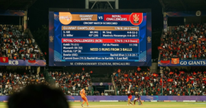 Gujarat Giants vs Royal Challengers Cricket Match Scorecard
