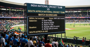 India National Cricket Team vs South Africa National Cricket Team Match Scorecard